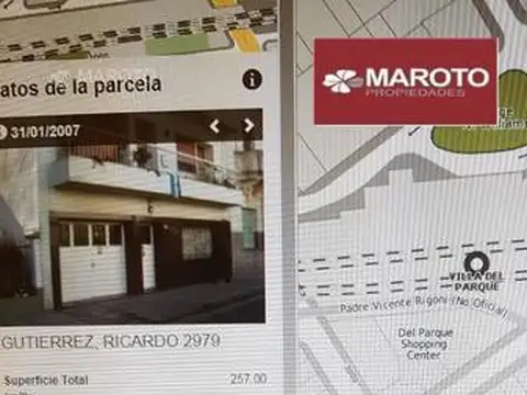 Terreno en Venta de 257,0 m2