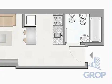 Departamento en Alquiler al Norte