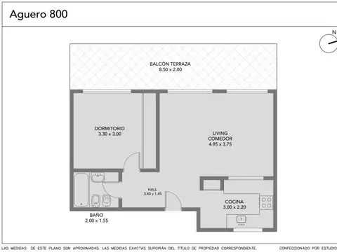 Departamento en Venta de 2 ambientes