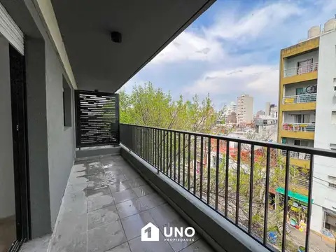 Departamento 2 ambientes con 1 baño