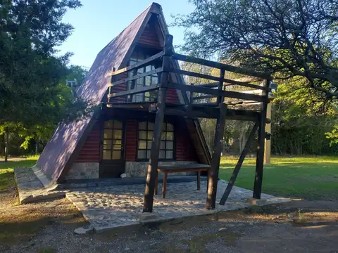 3 cabañas  en venta, villa elena, cortaderas.