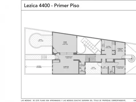 Terreno en Venta 9,57  mts Frente
