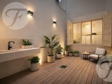 NUEVO VALOR - Departamento 3 Ambientes con dos patios - San Nicolás - Apto profesional