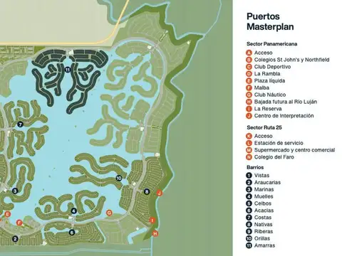 Terreno en Venta en Puertos - Barrio Amarras, USD 145.000