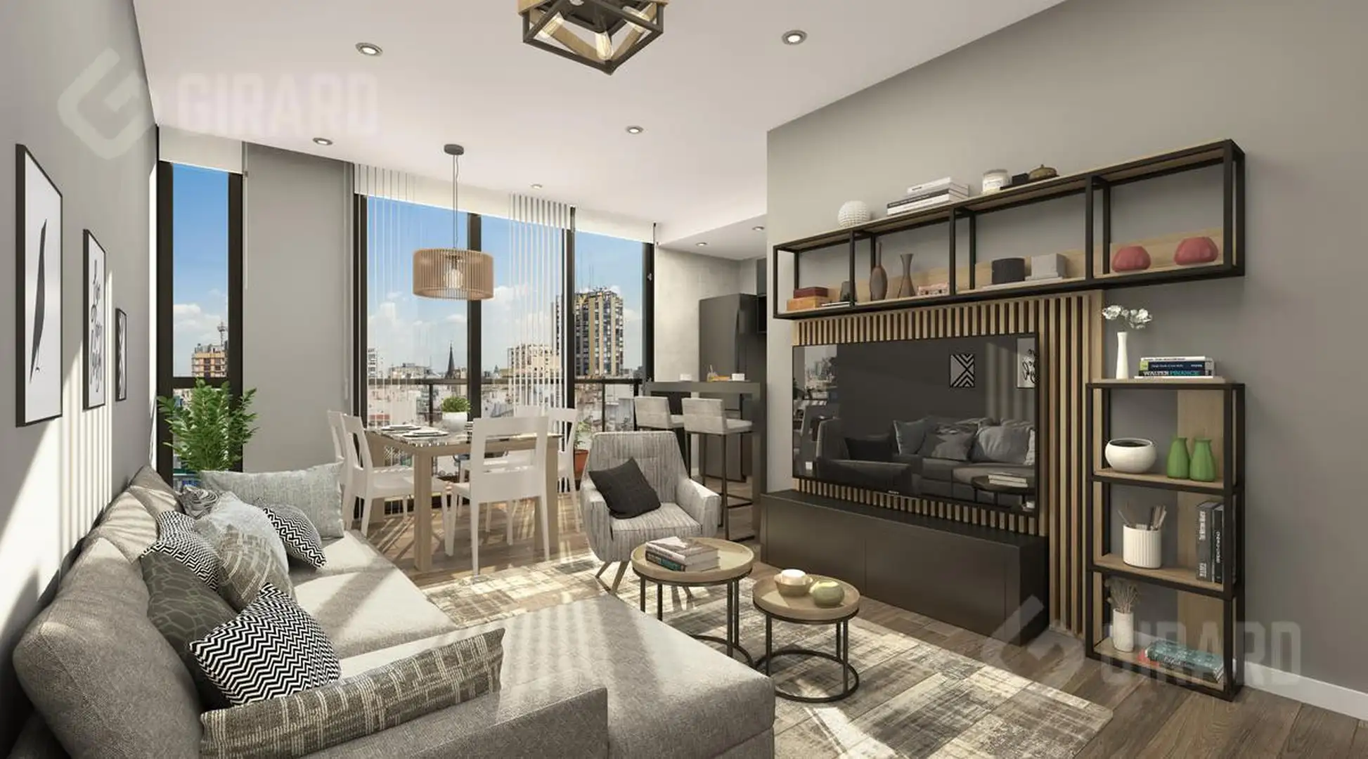 Depto 2 amb, 53m² a estrenar con balcón y amenities — Centro