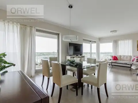 Quartier Libertador ! Excelente vista - 3 dorm c/ dep. y cochera - Amenities