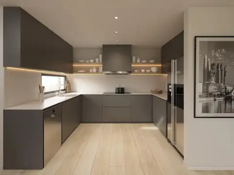 Departamento 2 ambientes con 1 baño