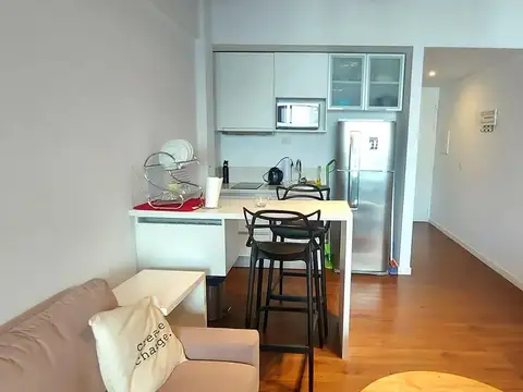 DIVINO ESTUDIO AMOBLADO Y EQUIPADO CON HERMOSAS VISTA A LA PISCINA