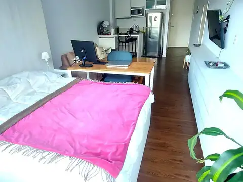 DIVINO ESTUDIO AMOBLADO Y EQUIPADO CON HERMOSAS VISTA A LA PISCINA