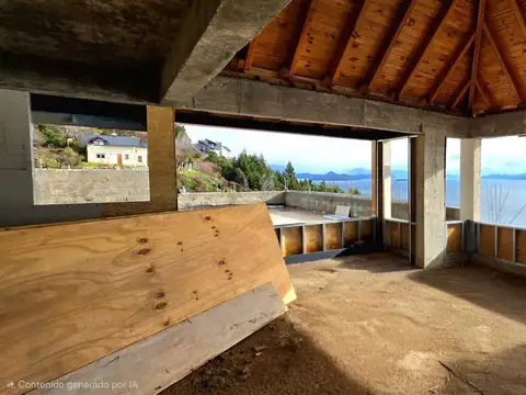Departamento en venta en Barrio Belgrano, Bariloche - 2 ambientes con gran vista al lago y patio