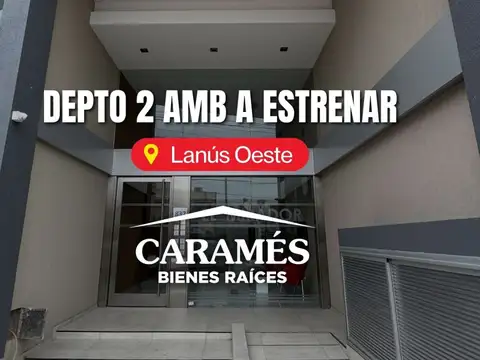 HERMOSO DEPTO A ESTRENAR DE 2 AMB EN EDIF. CON AMENITIES