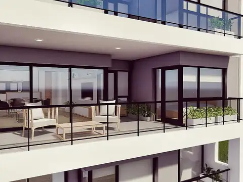 Departamento 3 ambientes con 2 baños