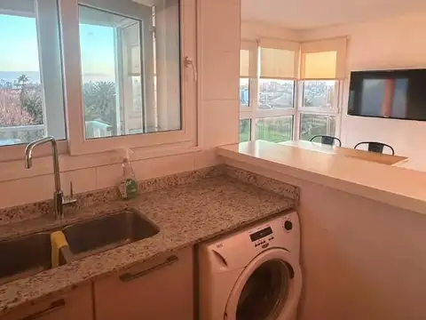 Departamento 2 ambientes con 2 baños