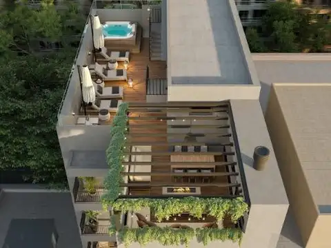 Departamento Monoambiente con 1 baño