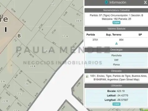 Terreno Lote  en Venta en Tigre, G.B.A. Zona Norte, Argentina