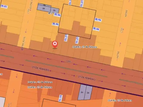 Bv. 27 de Febrero y Entre Ríos
