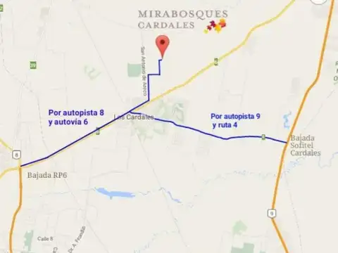 Lote en barrio Mirabosques Cardales - Etapa 1
