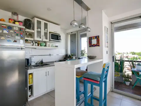 Departamento 2 ambientes con 1 baño