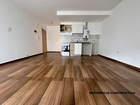 Departamento monoambiente y 1 dormitorio en Centro