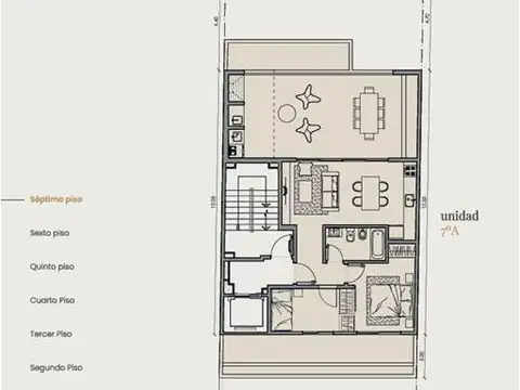 Departamento en Venta de Monoambiente