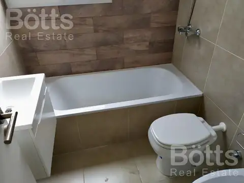 Departamento 2 ambientes con 1 baño