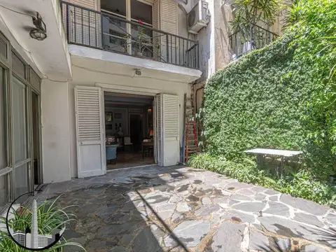 Depatamento en venta recoleta PB, con patio propio ,Luminoso Rodriguez Peña y Juncal !