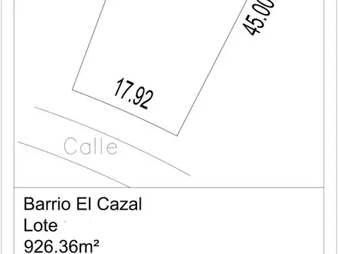 Lote en Venta en El Cazal, Escobar – Zona Norte