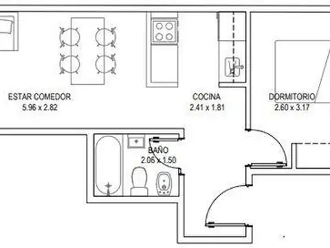 Departamento en Venta Apto profesional