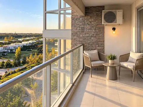 ALQUILER Y VENTA YOO 2 Amb PISO 7 - VISTA ABIERTA AL GOLF -NORDELTA