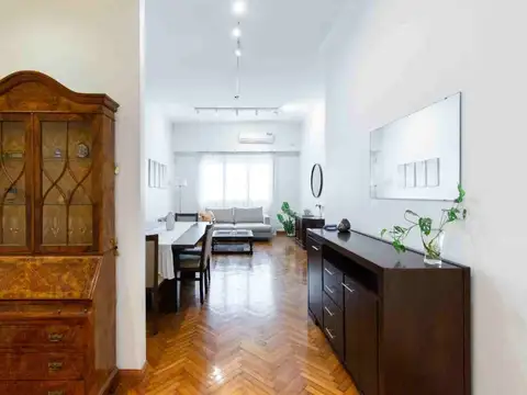 3 Ambientes Estilo Recoleta Renovado Techos Altos