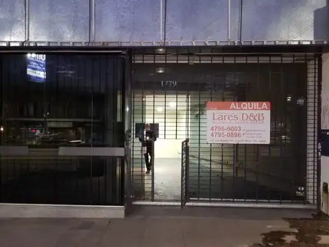 LOCAL EN IMPORTANTE ZONA COMERCIAL FRENTE DE 6,75mts.