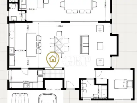 Casa en Venta con 2 cocheras