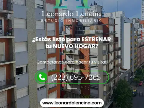 DEPARTAMENTO - 1 AMBIENTE - AL FRENTE - RECICLADO