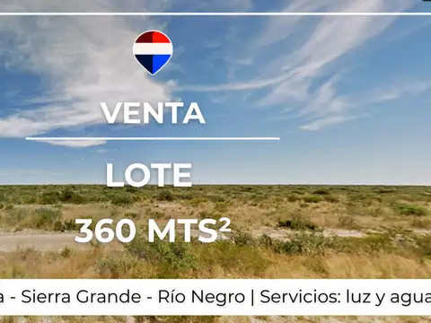 Terreno en Venta en Sierra Grande, San Antonio