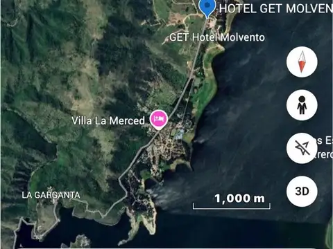 Terreno en Venta en Dique los Molinos, USD 2.250.000