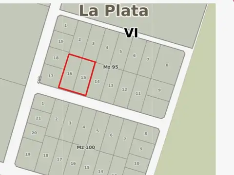 Terreno en Venta de 990,0 m2