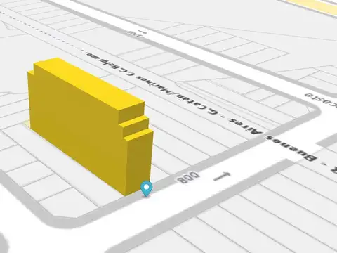 VENTA LOTE 8,85 X 54,55 VENDIBLES 2657m2 - USAM