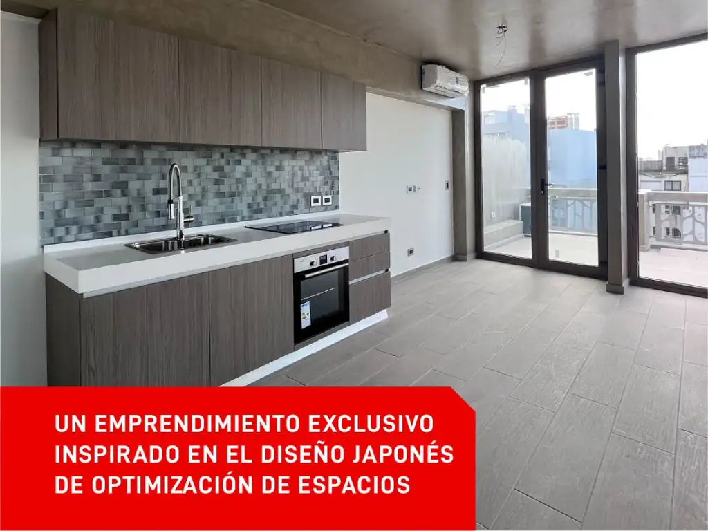 Emprendimiento en Palermo de 1 Dormitorios