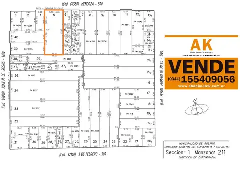 Terreno , Venta, Rosario