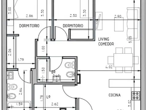 Departamento en Venta al Suroeste