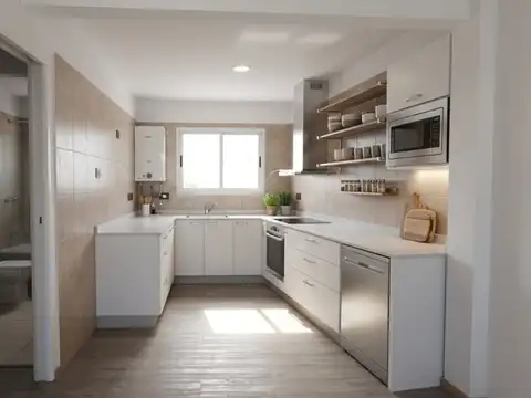Departamento Monoambiente con 1 baño