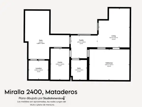 Venta PH 2 Ambientes con Terraza en Mataderos