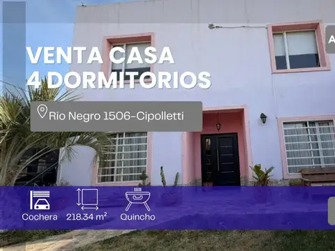 Casa en Venta en Cipolletti, General Roca
