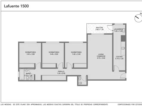 Departamento en Venta de 4 ambientes