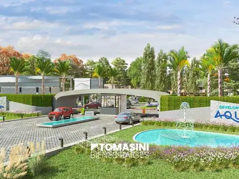 TERRENO EN BARRIO PRIVADO DEVELOPER AQUA
