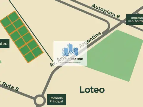 Terreno en Venta en Capitán Sarmiento, USD 30.000