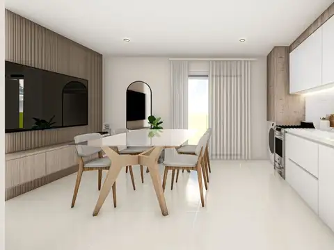 Departamento 3 ambientes con 1 baño