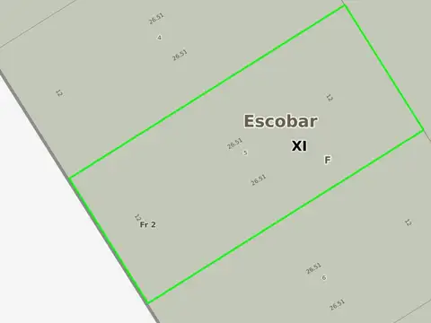 Calle a ceder y Manantial Lote 5