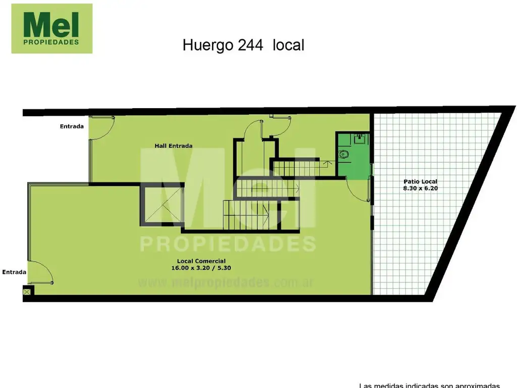 Huergo 244  de 1 Dormitorios