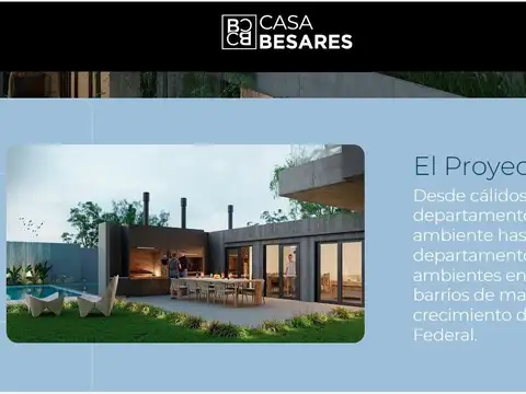 Casa Besares de  1, 2, 3 y 4 Dormitorios